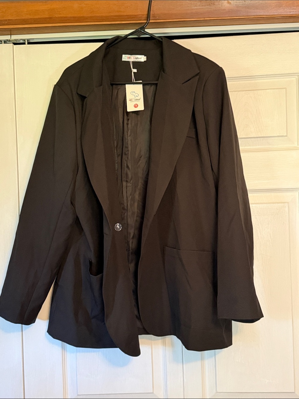 Black Women's Blazer Jacket - Unbranded